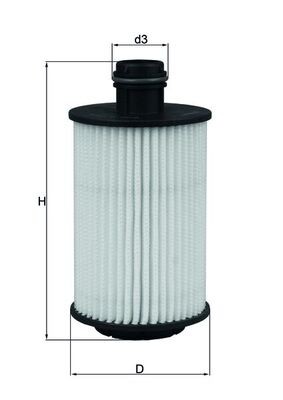 KNECHT OX 1012D Číslo výrobce: 72348837. EAN: 4009026932582.
