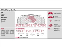MERITOR MDP3087K