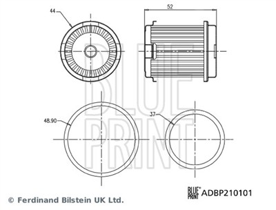 BLUE PRINT ADBP210101 EAN: 5057746302115.
