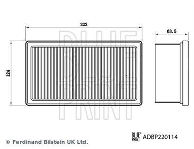 BLUE PRINT ADBP220114 EAN: 5057746366919.