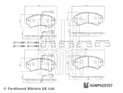 BLUE PRINT ADBP420107 Číslo výrobce: 24466. EAN: 5057746355494.