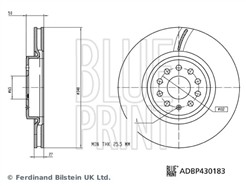 BLUE PRINT ADBP430183