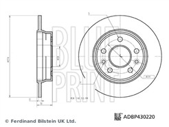 BLUE PRINT ADBP430220
