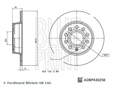 BLUE PRINT ADBP430258