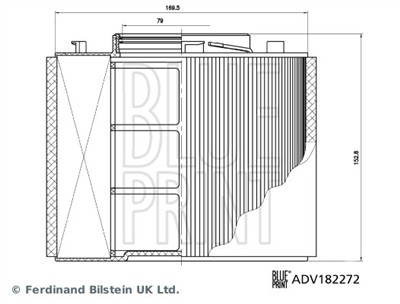 BLUE PRINT ADV182272 EAN: 5050063268638.