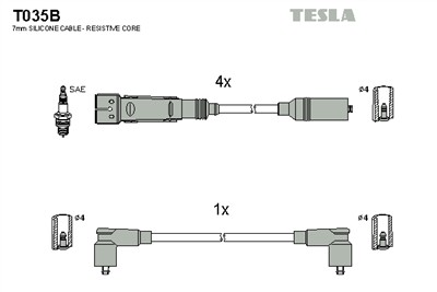 TESLA T035B EAN: 8595141020830.