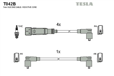 TESLA T042B EAN: 8595141020908.
