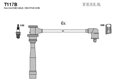 TESLA T117B EAN: 8595141021622.