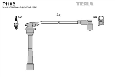 TESLA T118B EAN: 8595141021639.