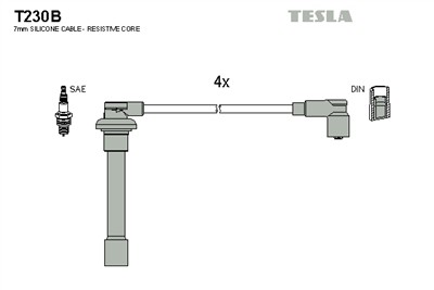 TESLA T230B EAN: 8595141022582.