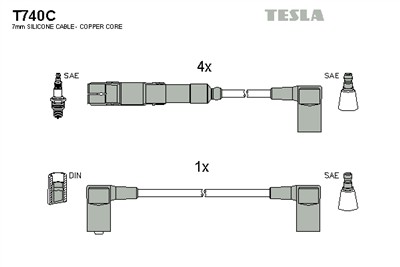 TESLA T740C EAN: 8595141009095.