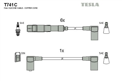 TESLA T741C EAN: 8595141009118.