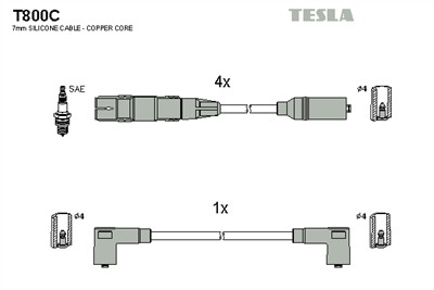TESLA T800C EAN: 8595141011890.