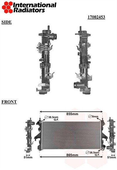 VAN WEZEL 17002453 EAN: 5410909607579.