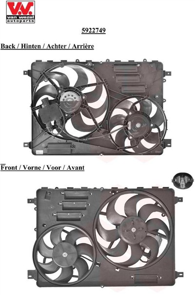 VAN WEZEL 5922749 EAN: 5410909630317.