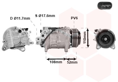 VAN WEZEL 0600K601 EAN: 5410909728304.