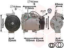 VAN WEZEL 2500K238 *** IR PLUS ***