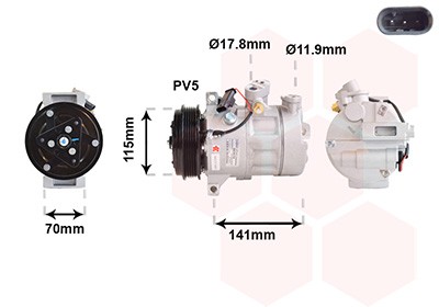 VAN WEZEL 3001K719 EAN: 5410909770525.