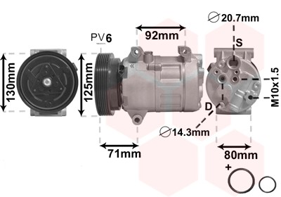 VAN WEZEL 4300K103 EAN: 5410909293369.