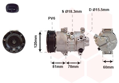 VAN WEZEL 5300K581 EAN: 5410909443740.