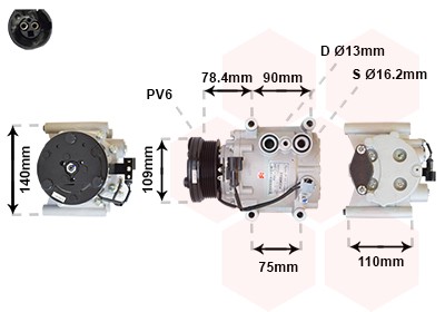 VAN WEZEL 7700K034 EAN: 5410909296469.