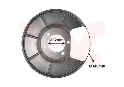 VAN WEZEL 1881374 EAN: 5410909652098.