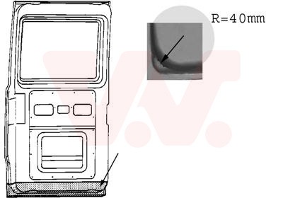 VAN WEZEL 3070249 EAN: 5410909043438.