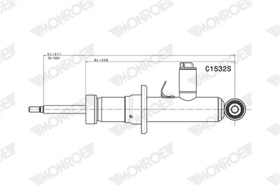 MONROE C1532S EAN: 5412096772399.