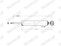 MONROE G1461