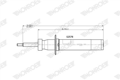 MONROE G2578 EAN: 5412096773778.
