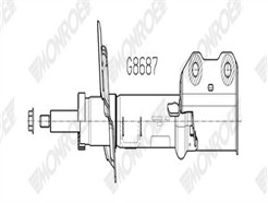 MONROE G8687