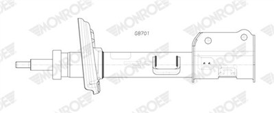 MONROE G8701 EAN: 5412096793776.