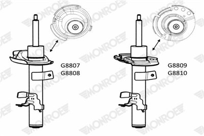 MONROE G8807 EAN: 5412096541049.