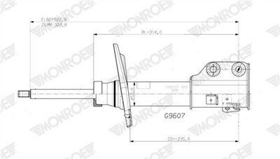 MONROE G9607 EAN: 5412096772986.