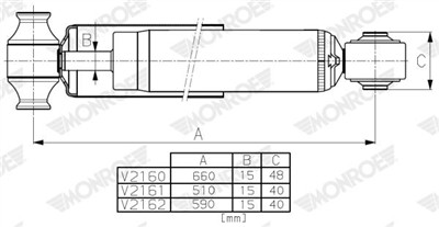 MONROE V2160 EAN: 5412096746659.