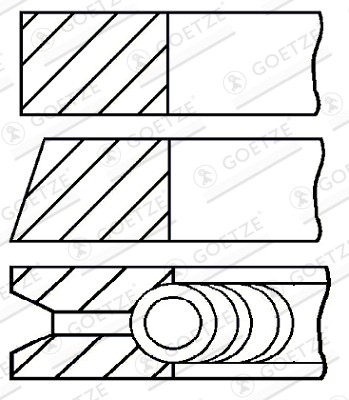 Goetze Engine 08-142300-00 EAN: 4044197221806.
