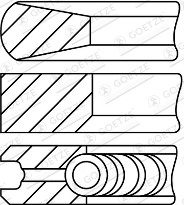 Goetze Engine 08-152900-10 EAN: 4060426432836.