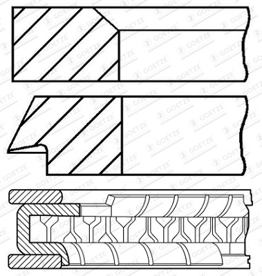 Goetze Engine 08-440200-10 EAN: 4060426048303.