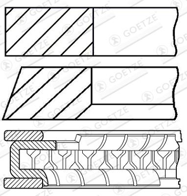 Goetze Engine 08-450000-10 EAN: 4044197838981.