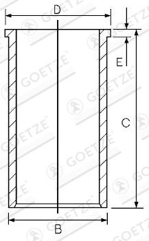 Goetze Engine 14-020280-00 EAN: 4044197854981.