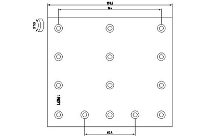 TEXTAR 1907102 Číslo výrobce: 0726. EAN: 4019722221705.