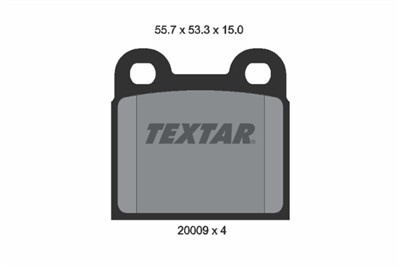 TEXTAR 2000906 Číslo výrobce: 20009. EAN: 4019722264726.