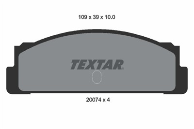 TEXTAR 2007404 Číslo výrobce: 20074. EAN: 4019722268601.