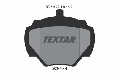 TEXTAR 2034402 Číslo výrobce: 20344. EAN: 4019722056376.