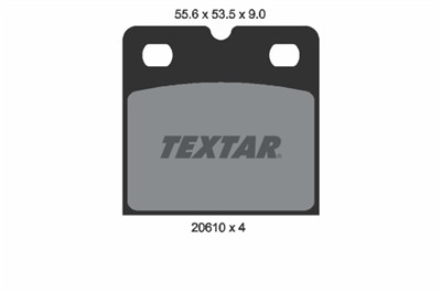 TEXTAR 2061005 Číslo výrobce: 20610. EAN: 4019722406294.