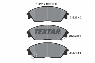 TEXTAR 2132201 Číslo výrobce: 21322. EAN: 4019722082207.
