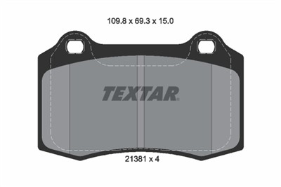 TEXTAR 2138102 Číslo výrobce: 21381. EAN: 4019722267406.