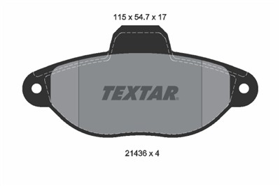 TEXTAR 2143602 Číslo výrobce: 21436. EAN: 4019722200311.