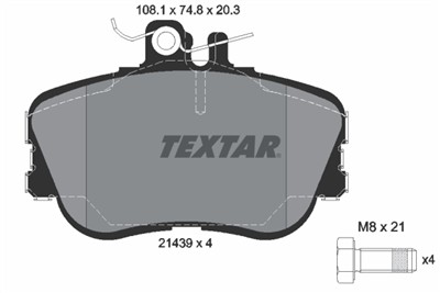 TEXTAR 2143905 Číslo výrobce: 21439. EAN: 4019722084089.
