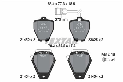 TEXTAR 2145201 Číslo výrobce: 21452. EAN: 4019722267420.